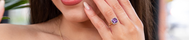 Amethyst Rings