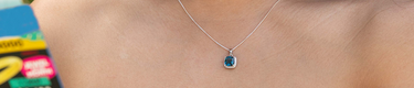 Blue Topaz Necklaces