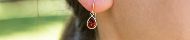 Garnet Earrings