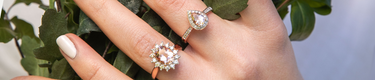 Morganite Rings