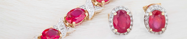 Ruby Earrings