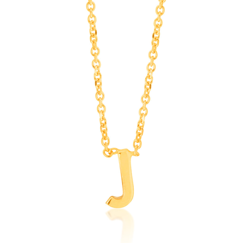 9ct Yellow Gold Initial 