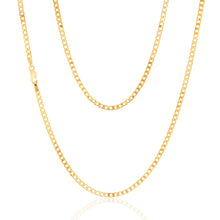 Load image into Gallery viewer, 9ct Yellow Gold 80 Gauge Curb 45cm Chain