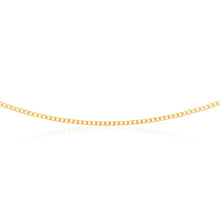 Load image into Gallery viewer, 9ct Yellow Gold 80 Gauge Curb 45cm Chain