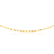 Load image into Gallery viewer, 9ct Yellow Gold 120 Gauge Curb 60cm Chain