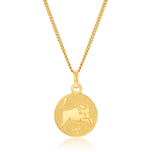 Buy Gold Taurus Necklace Gold, Taurus Zodiac Necklace 14k Gold Filled, Taurus  Necklace for Women, Taurus Gift, Taurus Jewelry, Taurus Pendant Online in  India - Etsy