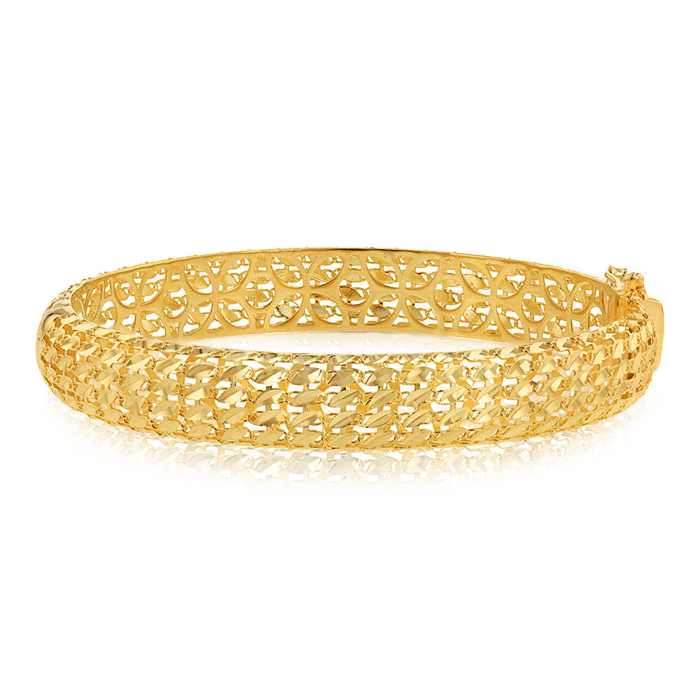 Diamond sale cut bangles