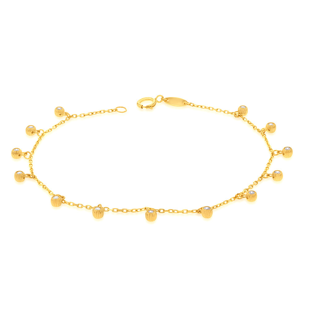 Buy the Gold Sea Life Charm Chain Bracelet | JaeBee Jewelry
