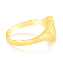 Load image into Gallery viewer, 9ct Yellow Gold Signet Gents Ring