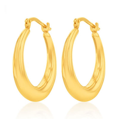 9ct Gold Earrings 06 Garnet  Netstore Jewellery Australia