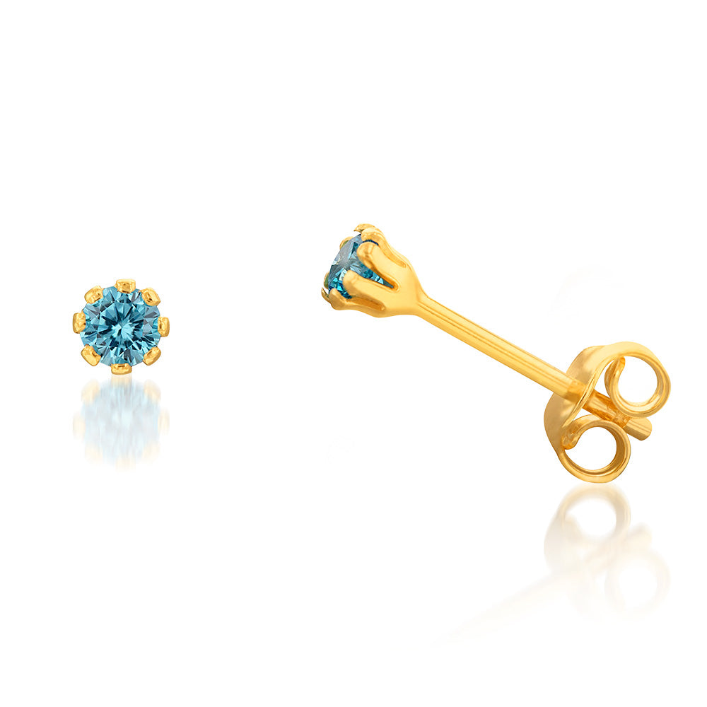 Pave Initial Single Stud Earring - Initial O | 18ct Gold Plated Vermei |  Missoma