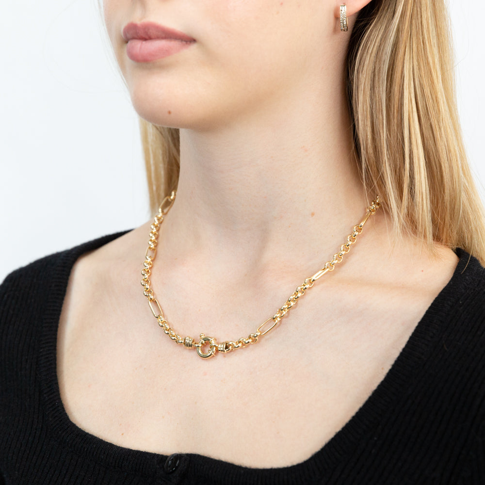 9ct gold chain deals womens