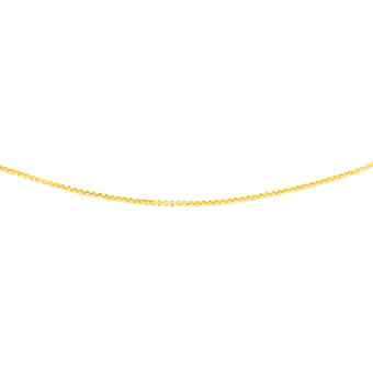 9ct Yellow Gold Fancy 60cm Chain