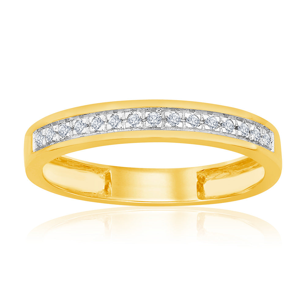 9ct Yellow Gold Diamond Ring – Shiels Jewellers