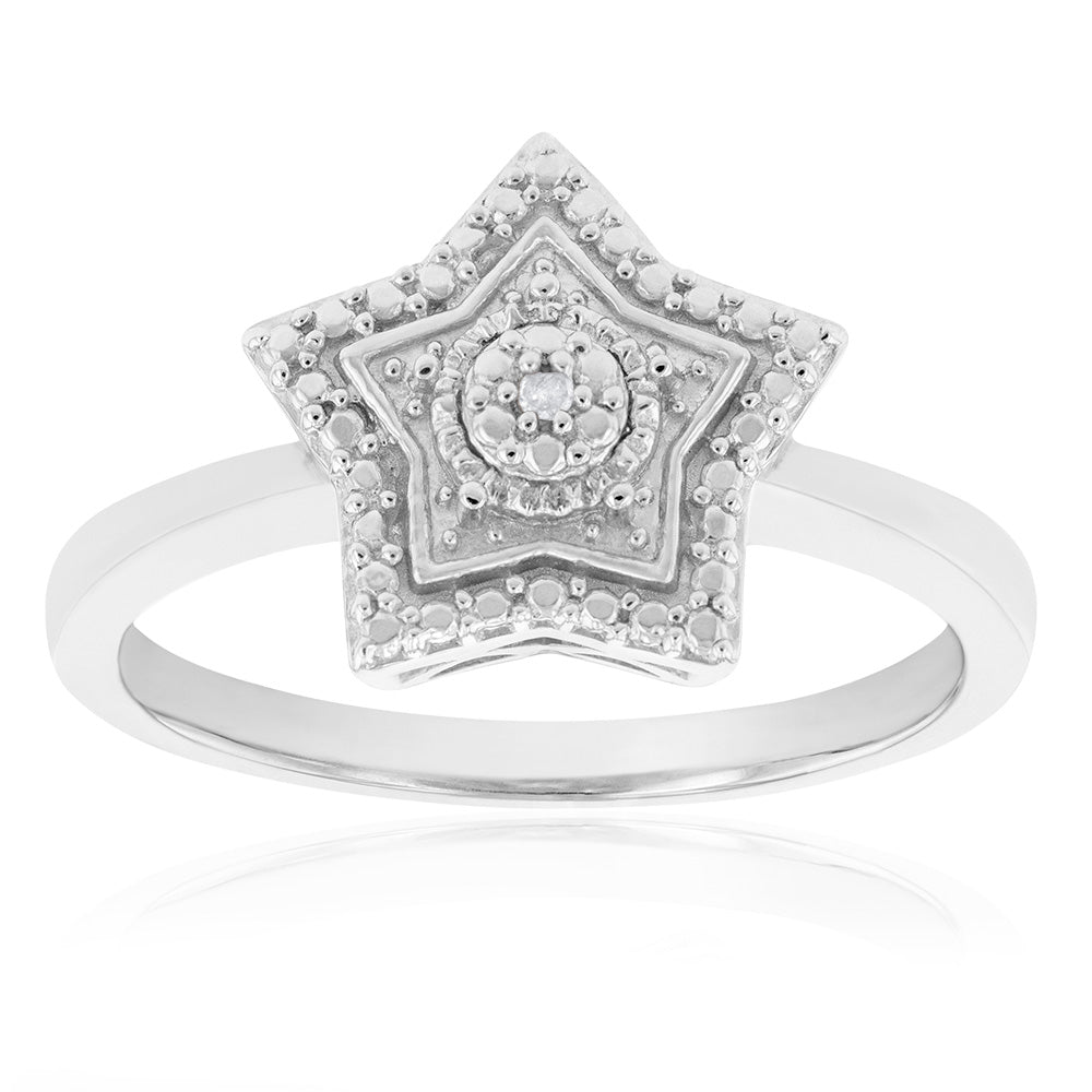 Swarovski shop star ring