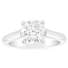 Load image into Gallery viewer, 1.40 Carat Solitaire Diamond Ring in 18ct White Gold