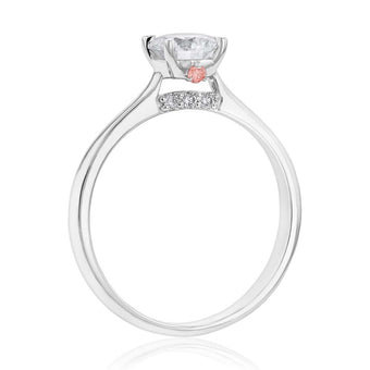 Luminesce Lab Grown 1 Carat Diamond Solitaire Engagment Ring