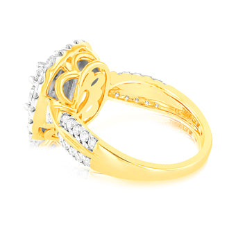 Luminesce Lab Grown 9ct Yellow Gold 1 Carat Diamond Ring