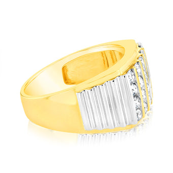 Luminesce Lab Grown 9ct Yellow Gold 1.25 Carat Ring