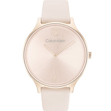 Load image into Gallery viewer, Calvin Klein 25200009 Timeless Pink Leather Womens Watch