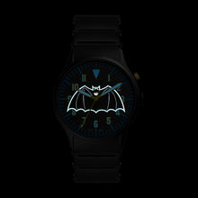 Load image into Gallery viewer, Fossil Batman Heritage LED Black Stainless Steel Limited Edition Watch Set LE1129SET