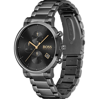 Hugo Boss 1513780 Integrity Black Stainless Steel Mens Watch