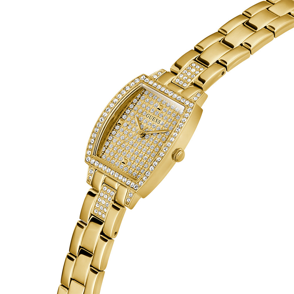 Guess GW0611L2 Brilliant Gold Crystal Ladies Watch – Shiels Jewellers