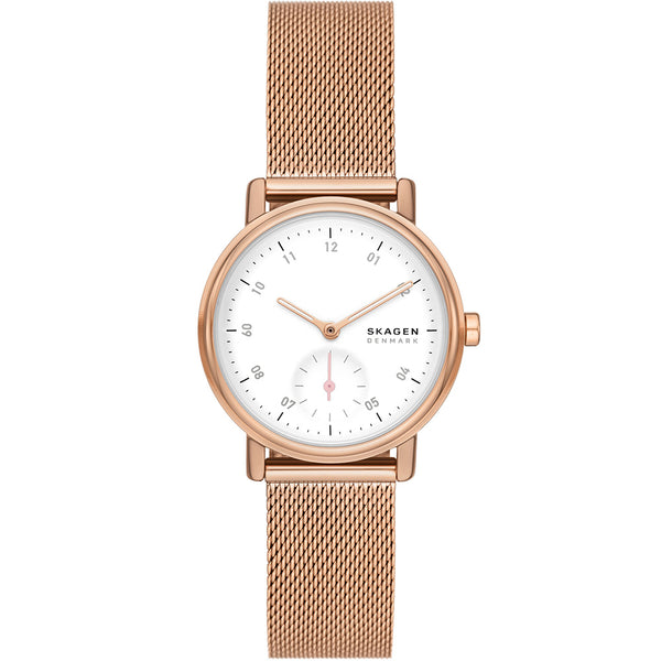 Fossil SKW3099 Kuppel Lille Rose Tone Ladies Watch – Shiels