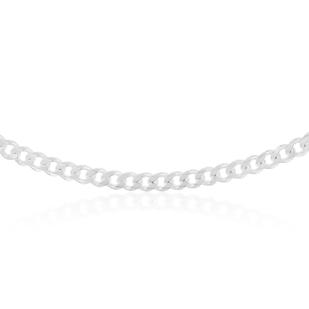 Sterling Silver Curb 300 Gauge 55cm Chain – Shiels Jewellers