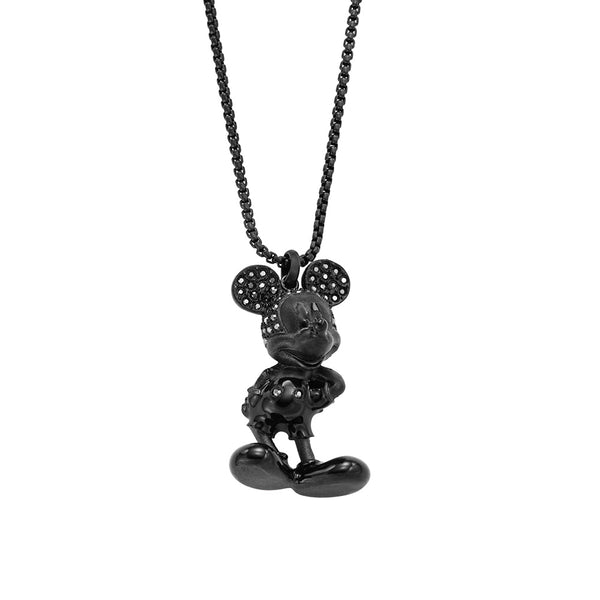 Disney Couture Kingdom Mickey Mouse Ear Hat Necklace Yellow Gold with – The  Line Jumper