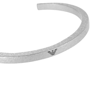 Emporio Armani Stainless Steel Key Basics Cuff Bracelet