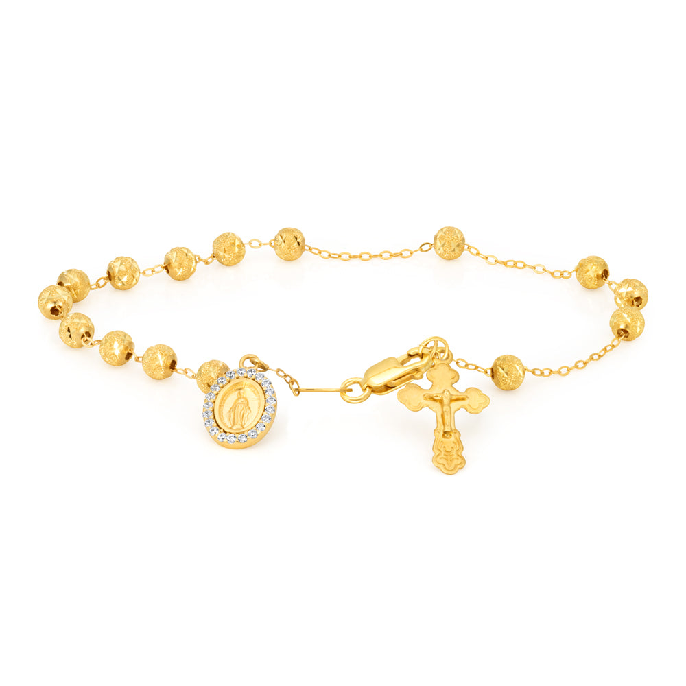 BRACELETS - Gold Bracelet - Rosary Bracelet - Manhattan Jewelers