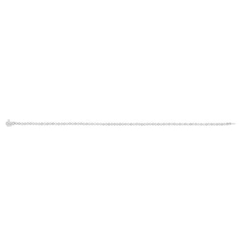 9ct White Gold 1/4 Carat Charming Fancy Tennis 18cm Bracelet