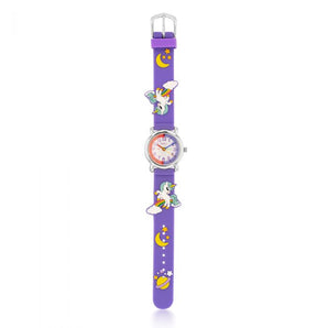 ECC Kids Purple Unicorn Watch