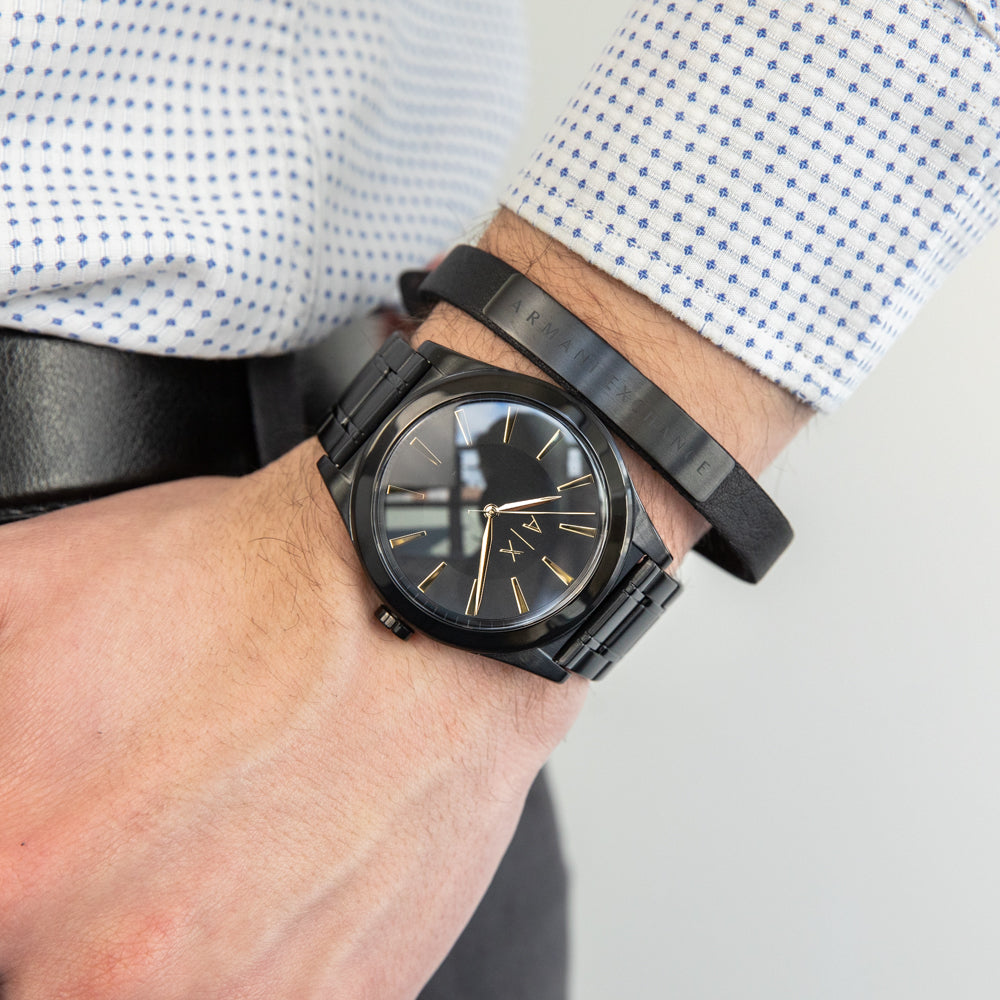 Armani Exchange AX7102 Watch Gift – Shiels Jewellers Set Bracelet 