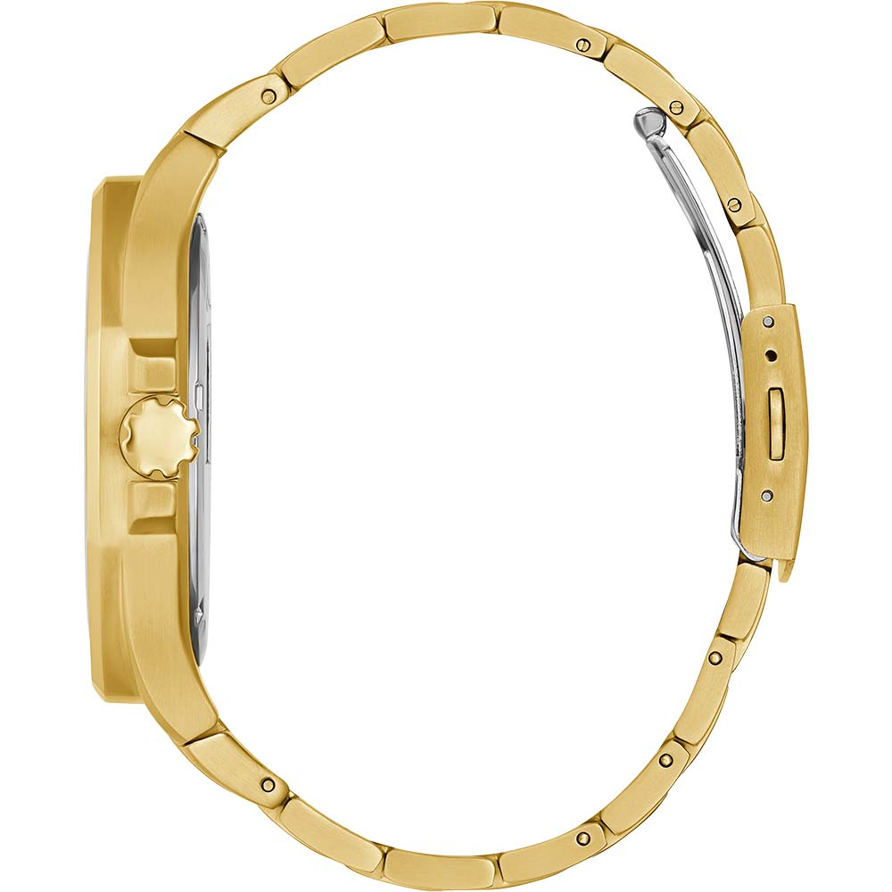 – Guess Watch Jewellers Shiels Gold Tone Gun GW0278G2 Top