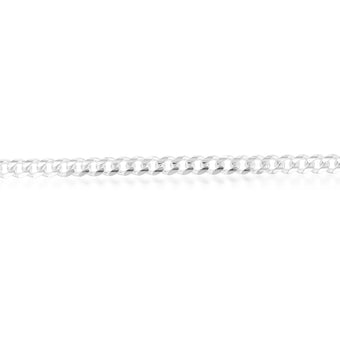 50cm Sterling Silver Curb Chain