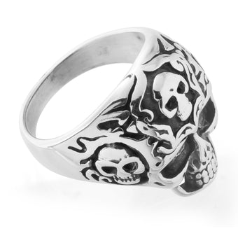 Stainless Steel Skull Ring